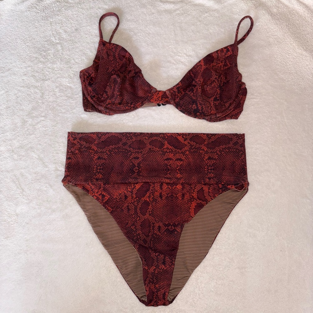 Acacia Swimwear (amber python)